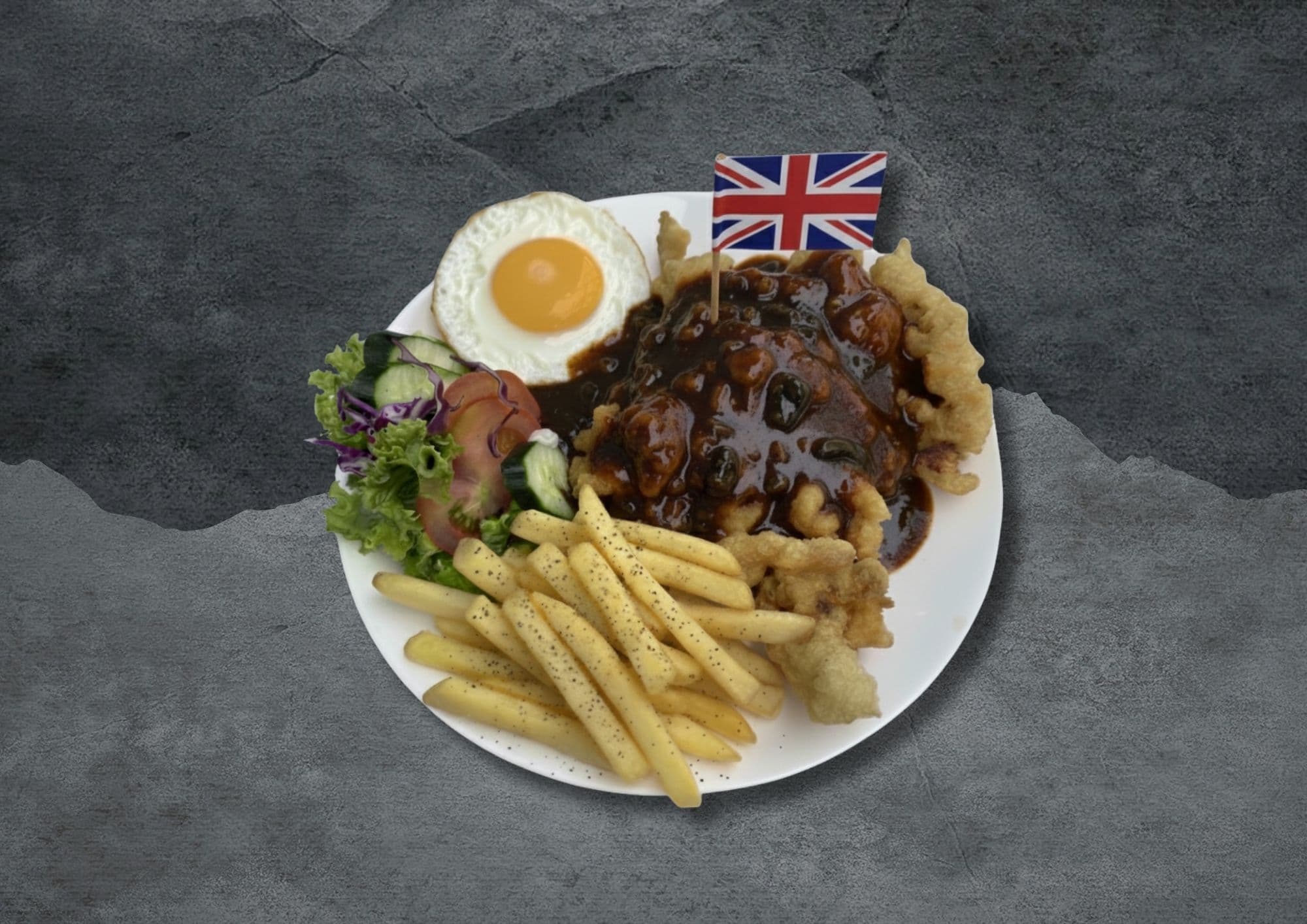 Black Pepper Sauce Chicken Chop