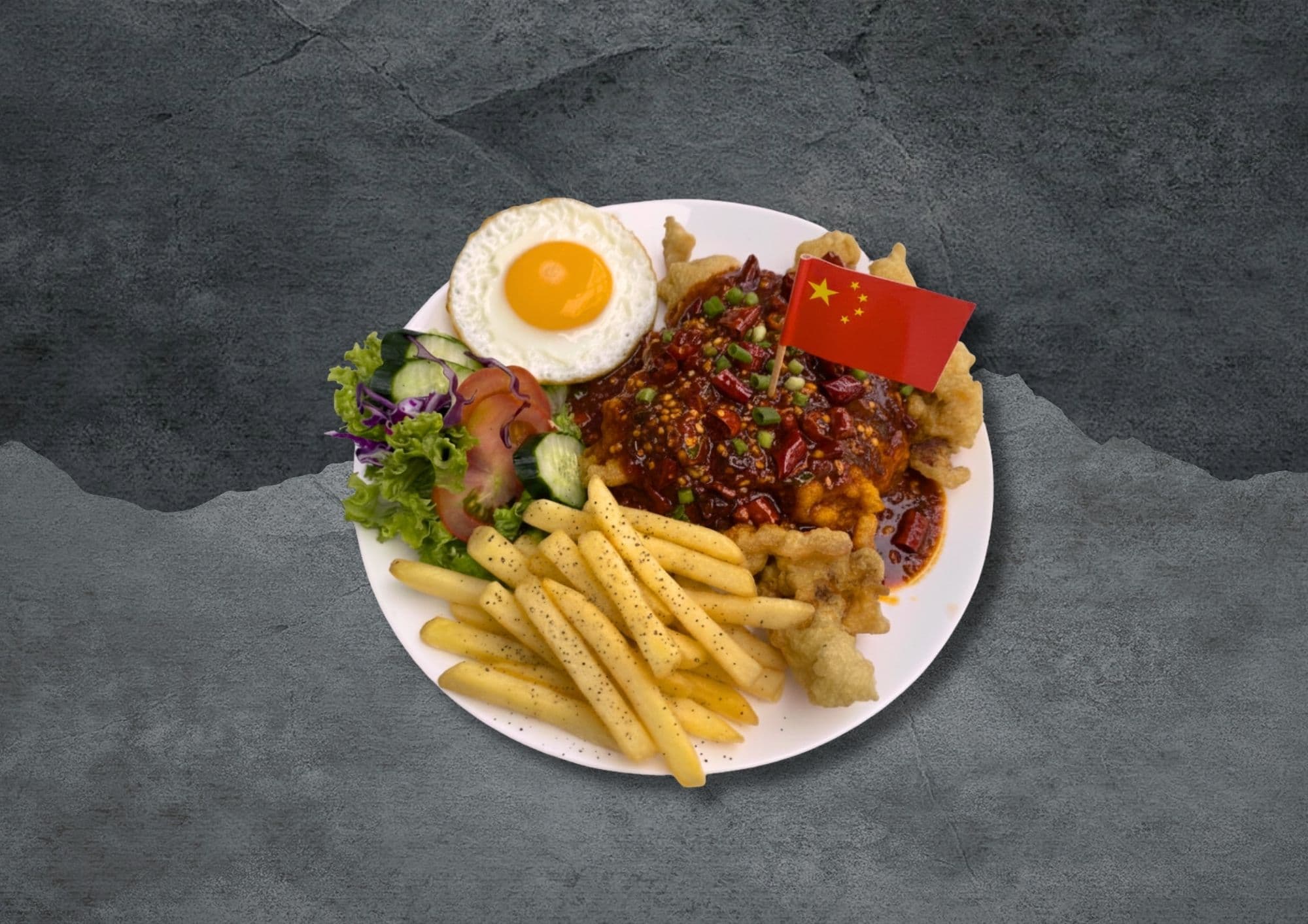 Mala Sichuan Chicken Chop