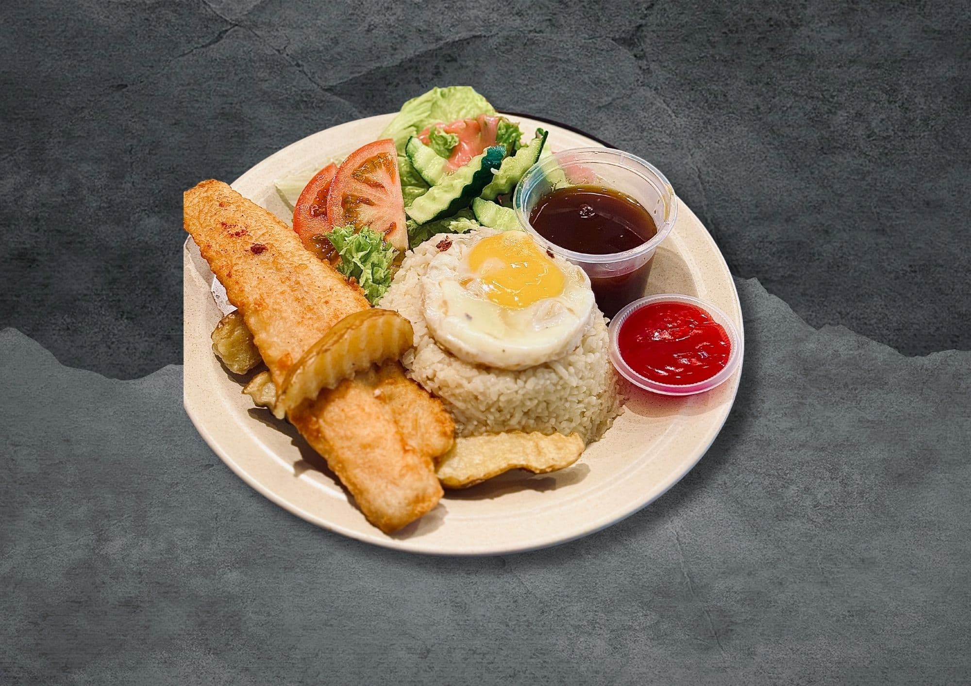 PassionFood Fish 'n' Roll Set Rice